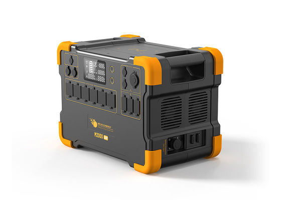 2kw लिथियम बैटरी सौर जनरेटर पोर्टेबल ऑल इन वन सौर ऊर्जा जनरेटर