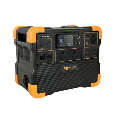 एलसीडी डिस्प्ले यूपीएस सोलर जनरेटर 2200W स्टोरेज पावर सोर्स कई यूएसबी पोर्ट के साथ