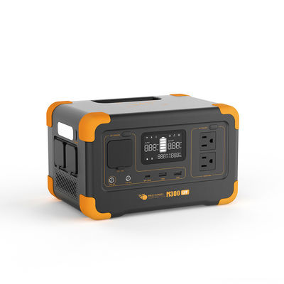 लघु 300W लिथियम बैटरी सौर जनरेटर Lifepo4 पोर्टेबल सौर शिविर जनरेटर