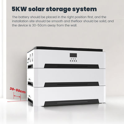 अच्छी कीमत 5KW ऑफ ग्रिड सौर ऊर्जा भंडारण प्रणाली 120 - 500V पीवी ऑपरेटिंग वोल्टेज रेंज के लिए ऑनलाइन