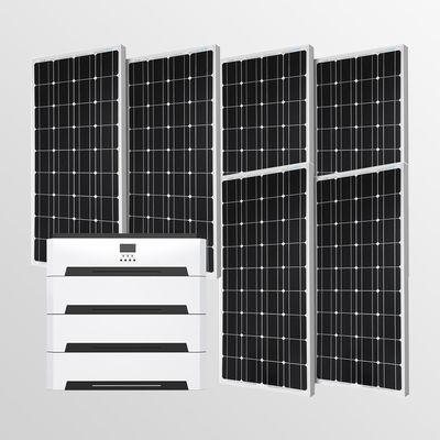 अच्छी कीमत 5KW 230V सौर ऊर्जा भंडारण प्रणाली 100Ah बैटरी क्षमता के साथ ऑनलाइन
