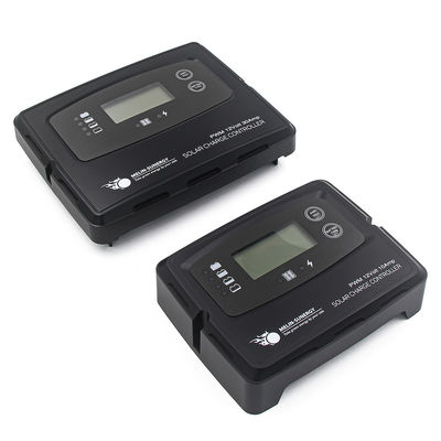 ब्लैक 15A सोलर पावर वोल्टेज नियामक 12V 24V सिस्टम के लिए बीएमएस जागृत के साथ