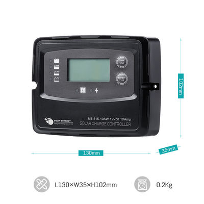 अच्छी कीमत डिजिटल सोलर चार्ज कंट्रोलर 2 साल की वारंटी के साथ 50V अधिकतम इनपुट वोल्टेज और कॉम्पैक्ट 130X102.6X35 मिमी आयाम ऑनलाइन