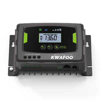 20 ए एमपीटी सौर चार्ज नियंत्रक 12 वी 24 वी लाइफपो4 बैटरी के लिए
